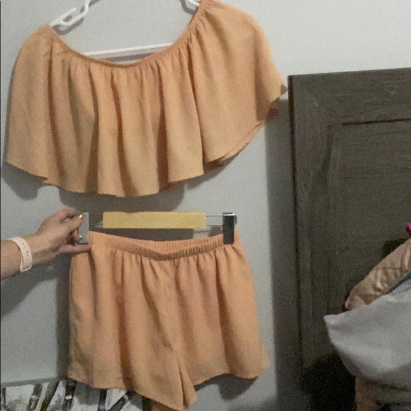 UK2LA Pants - Host pick 💕 Orange 2 piece set